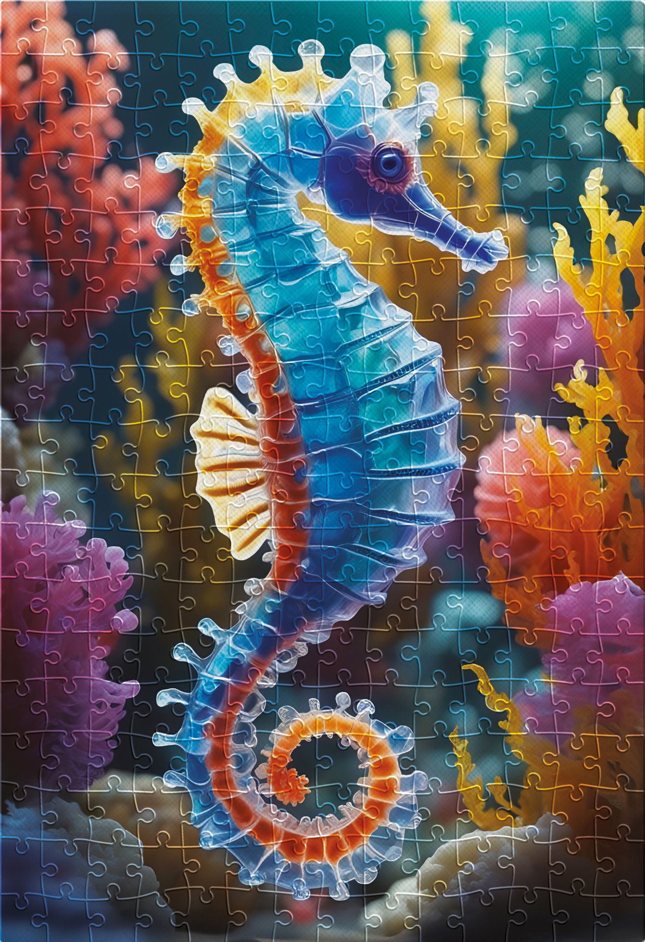 Palapeli 250 palaa Interdruk - Sea Horse