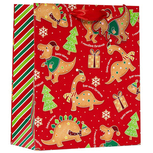 Gift bag Partisan - Gingerbread-Dino M