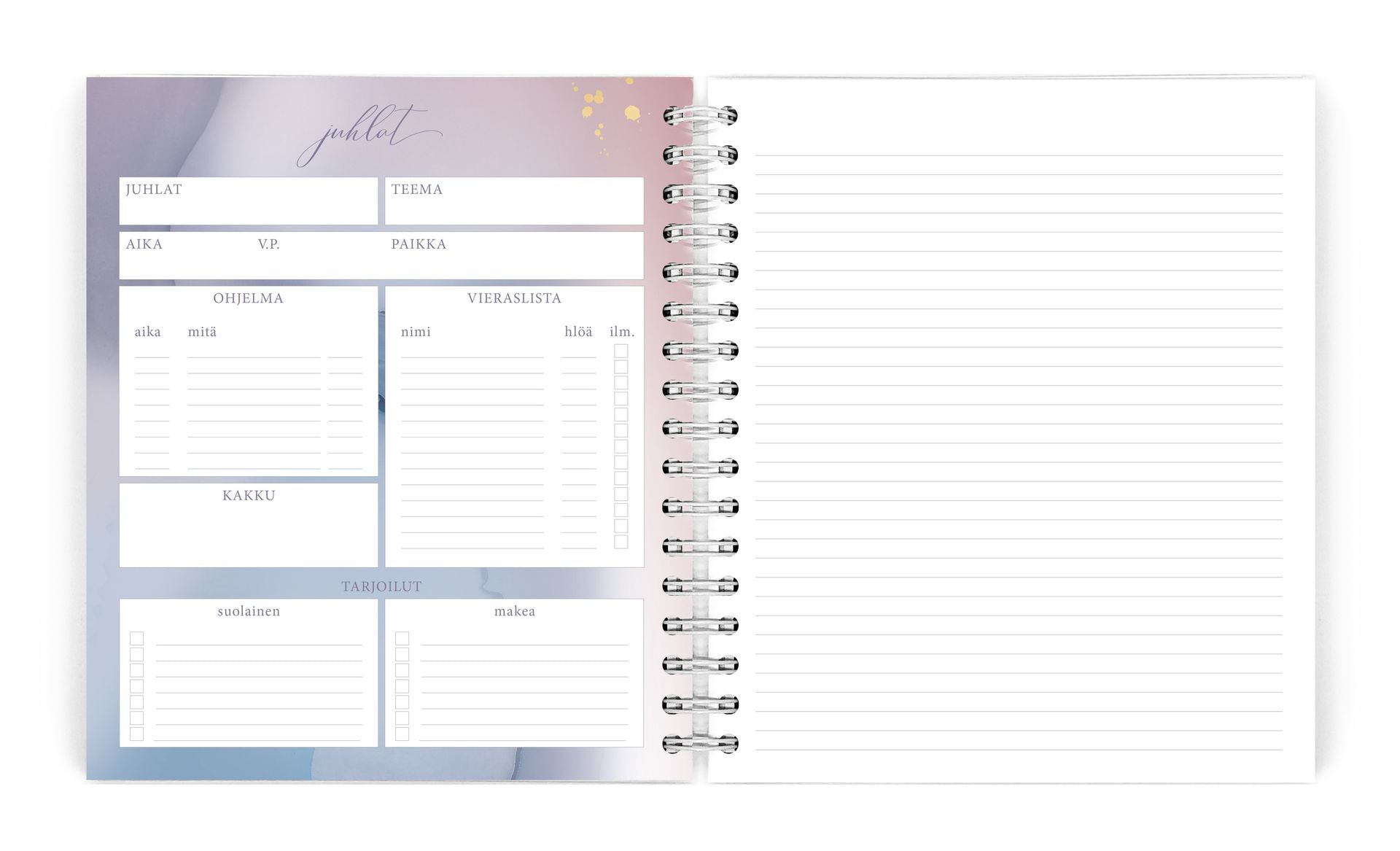Viikkopäivyri 2026 Putinki Life Planner