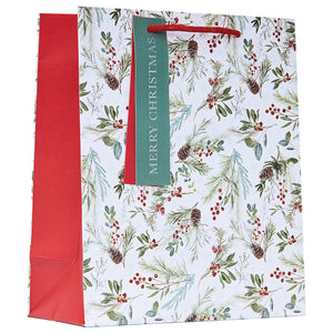 Gift bag Partisan - Frosted Foliage M