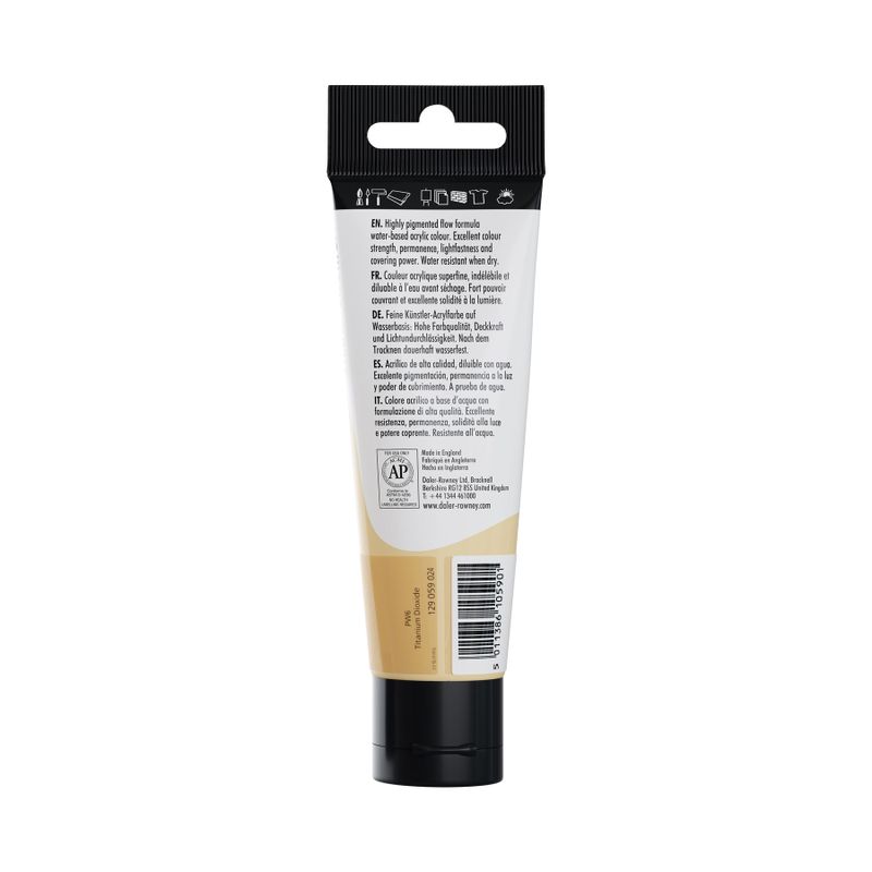 DR System 3 acrylic 59ml 024 Buff Titanium, akryyliväri