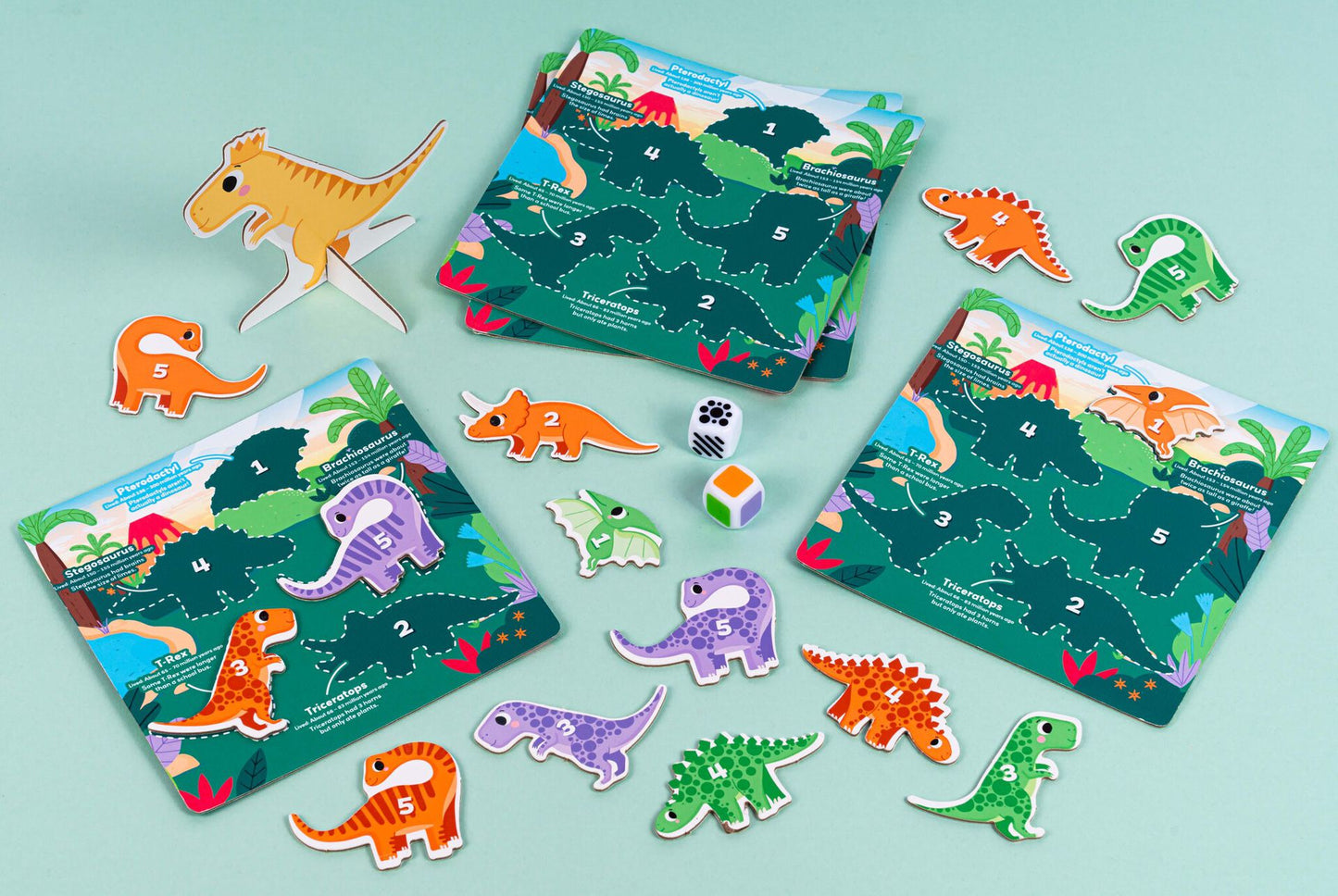 Lautapeli Professor Puzzle - Rolasaurus