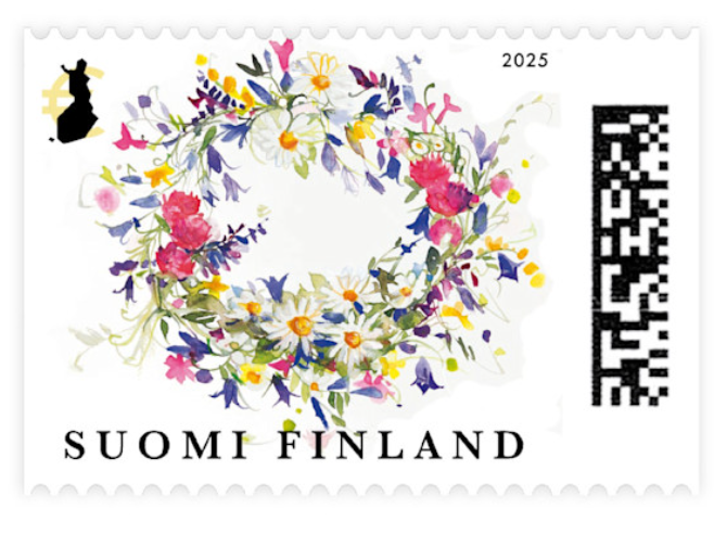 Kotimaan ikimerkki 5 kpl - Niityn Kukkaset