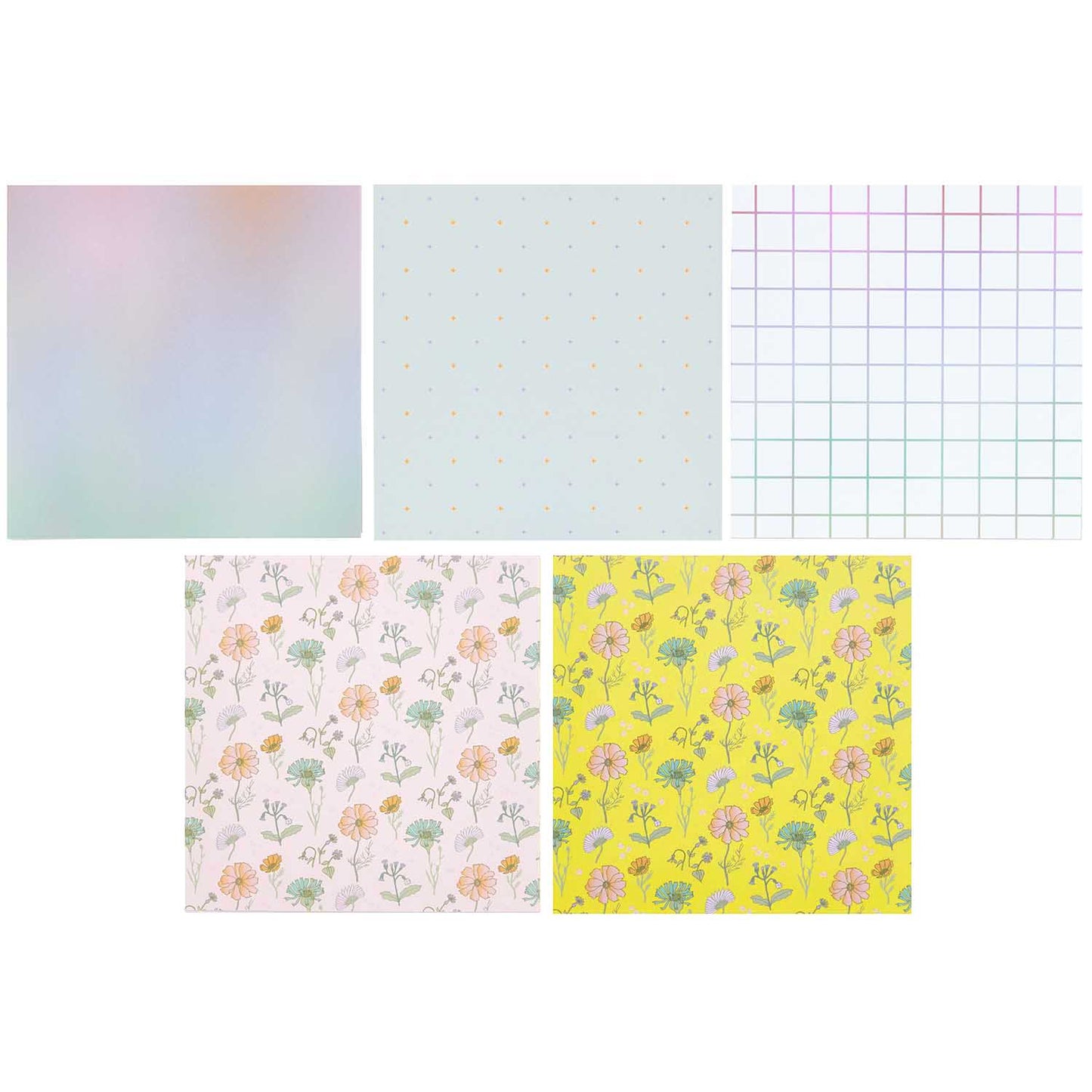 Origami paper, 50 pcs Rico Design - Futschikato Flowers