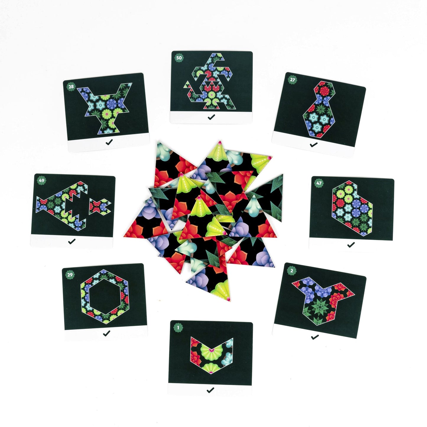 Älypeli Professor Puzzle - Peace by Peace: Succulents