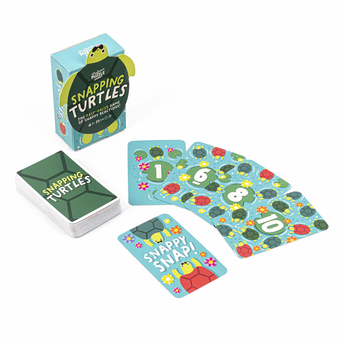 Card game Professor Puzzle - Snapping Turtles
