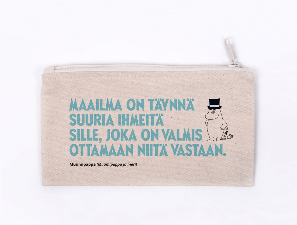 Canvas pencil case Putinki Moomin - Great wonders