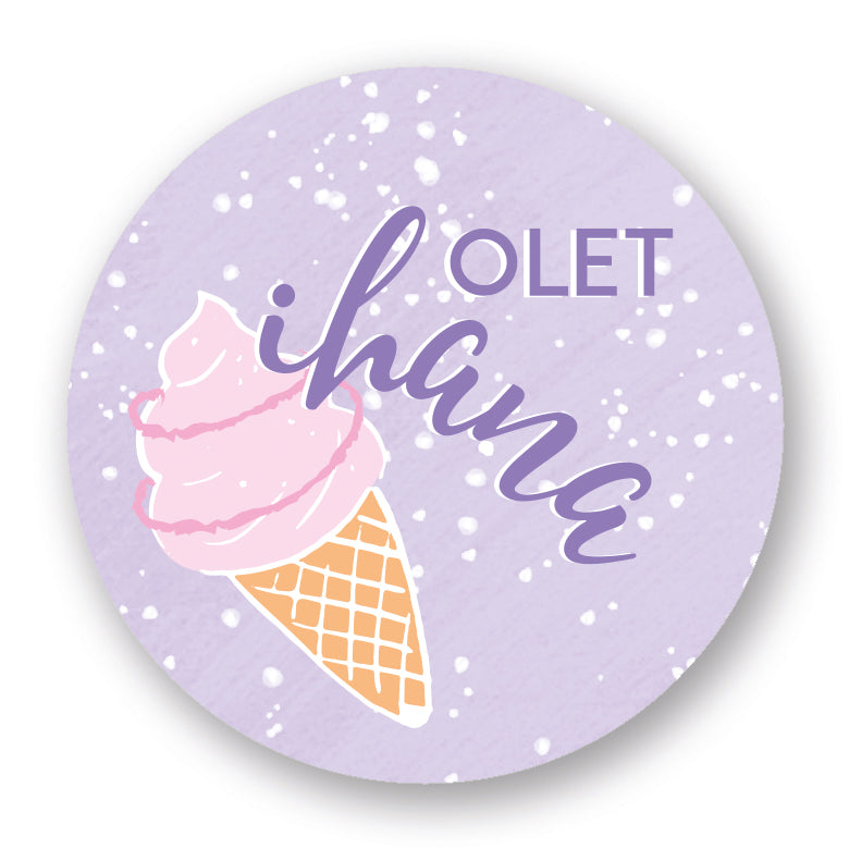 Magnet Putinki Design M - You are wonderful, ice cream cone