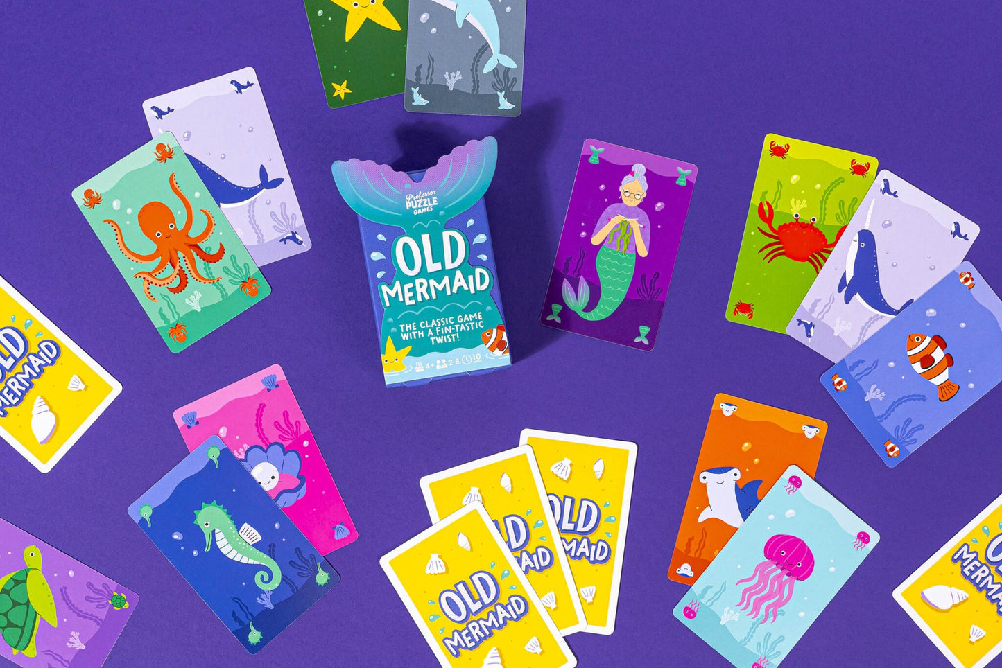 Card game Professor Puzzle - Old Mermaid