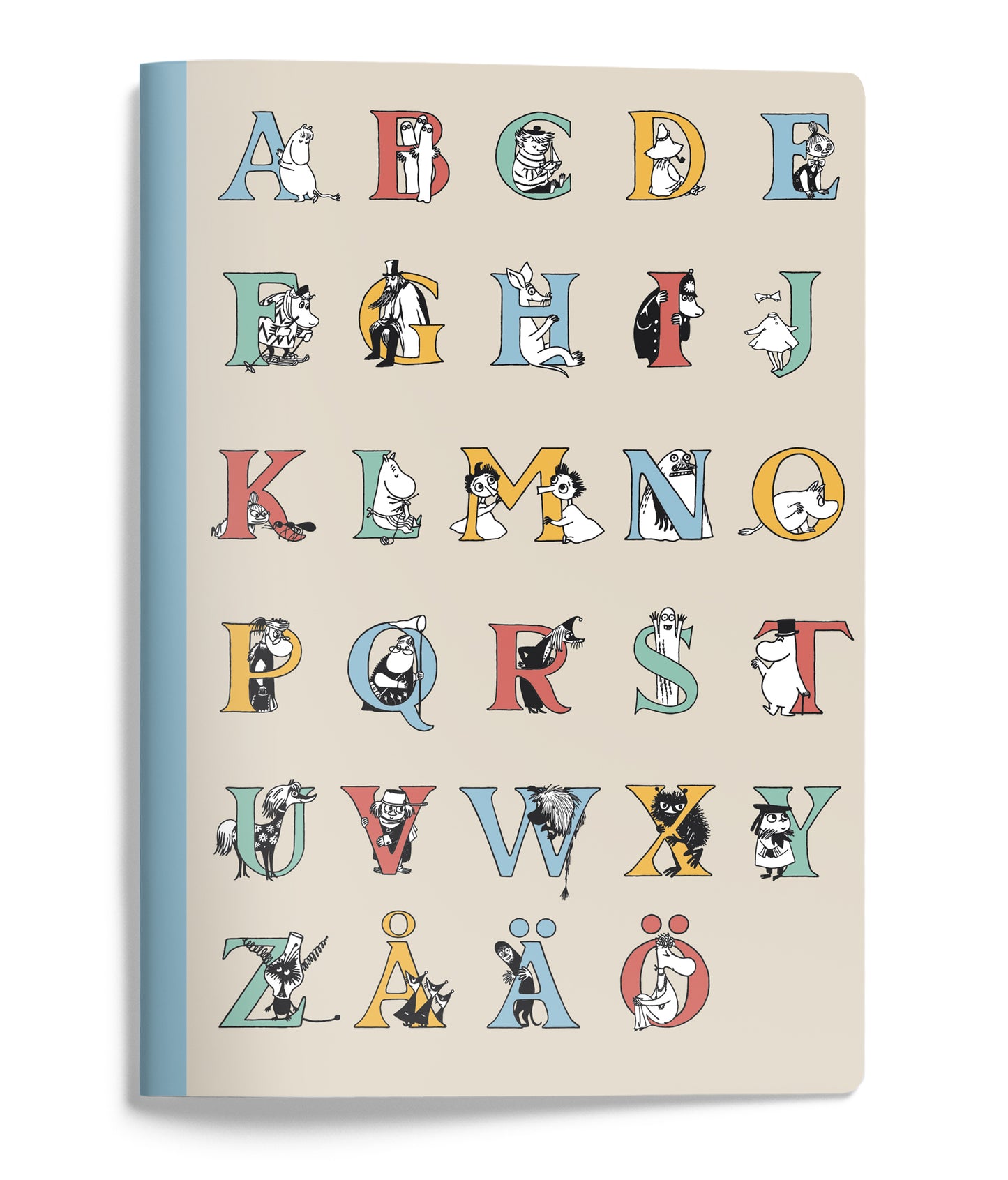 Vihko A5 Muumi - Aakkoset