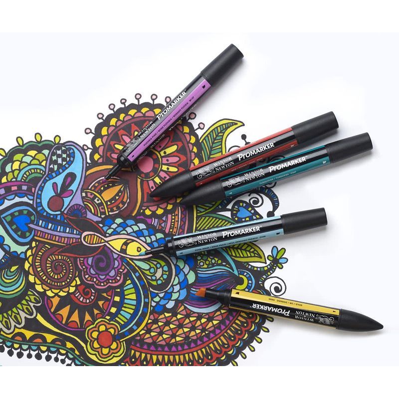 WN Promarker Vibrant tones 6-lajitelma