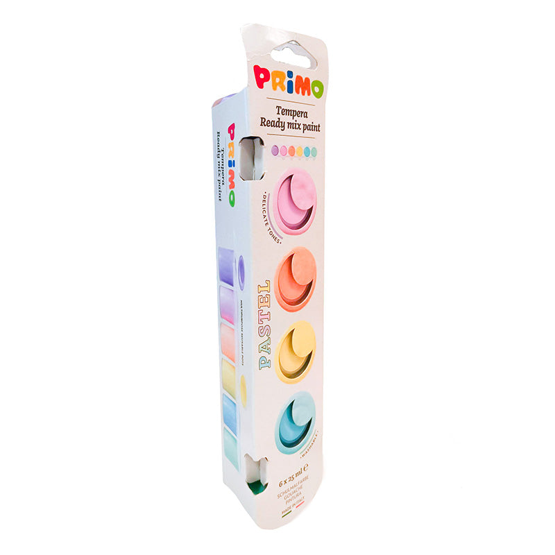 Primo Ready Mix Paint 6x25ml - Pastel