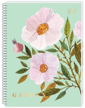 Spiral notebook A4 Interdruk - Garden 2