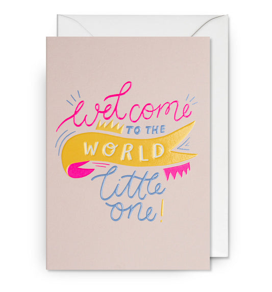 2-piece card Lagom - Welcome to the World
