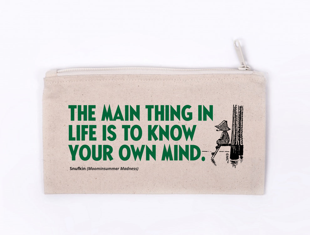 Canvas pencil case Putinki Moomin - Main thing