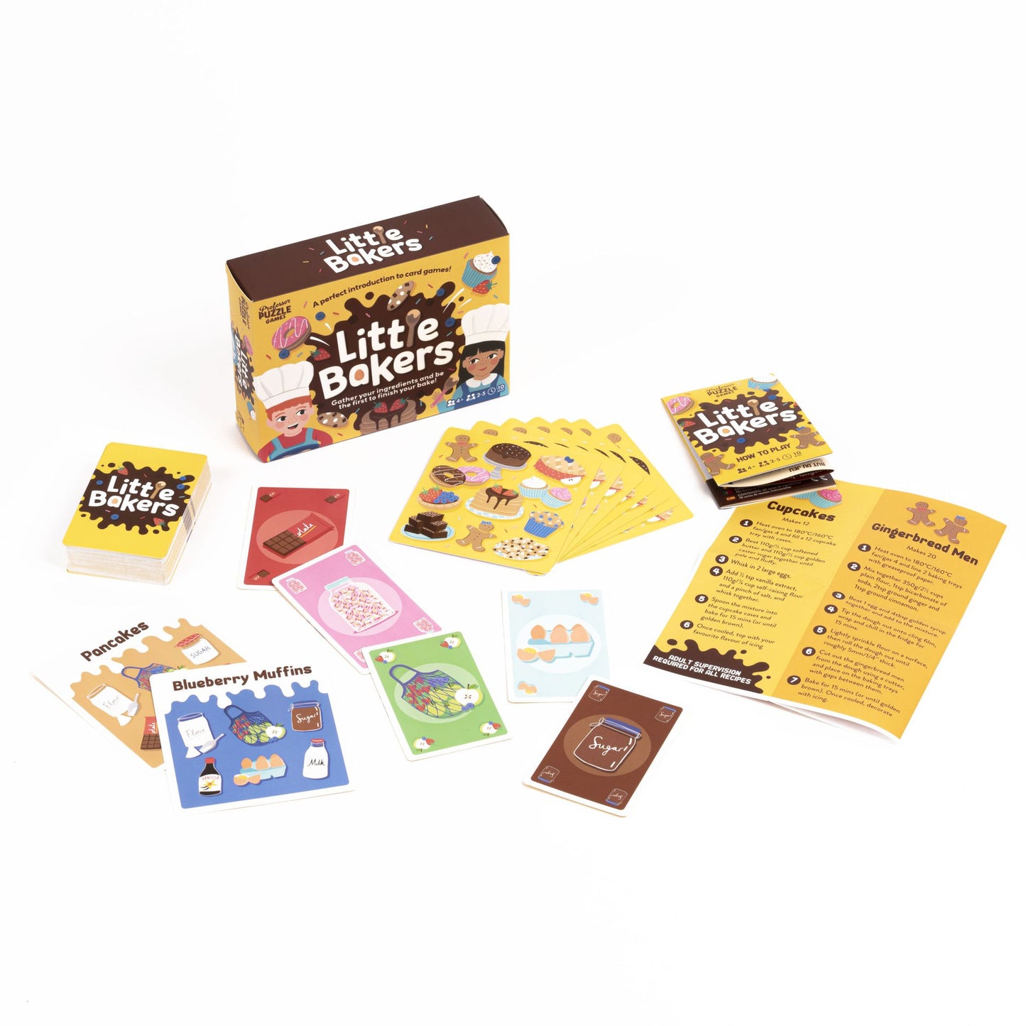 Card game Professor Puzzle - Little Bakers
