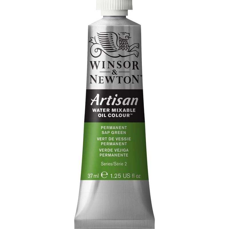 WN Artisan 37ml 503 Permanent sap green (2), vesiliukoinen öljyväri