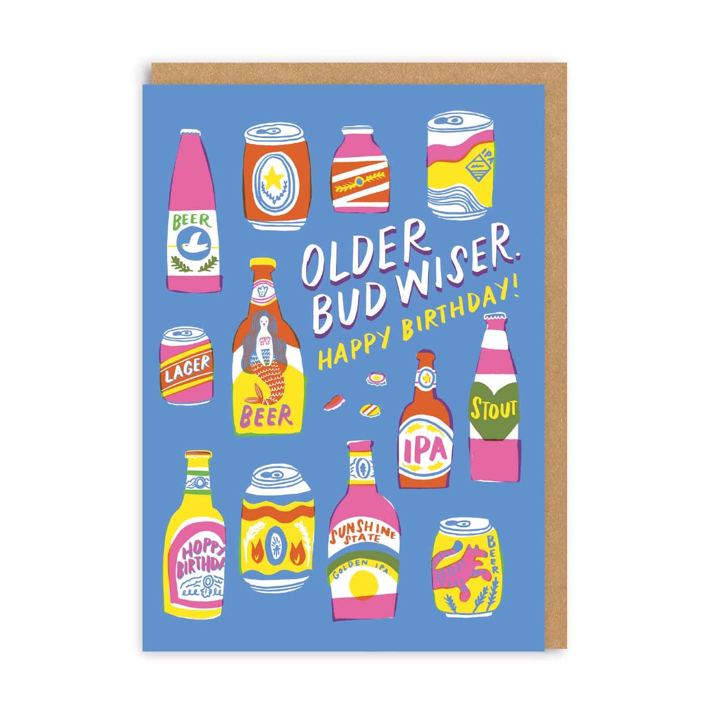 2-osainen kortti Ohh Deer - Beer