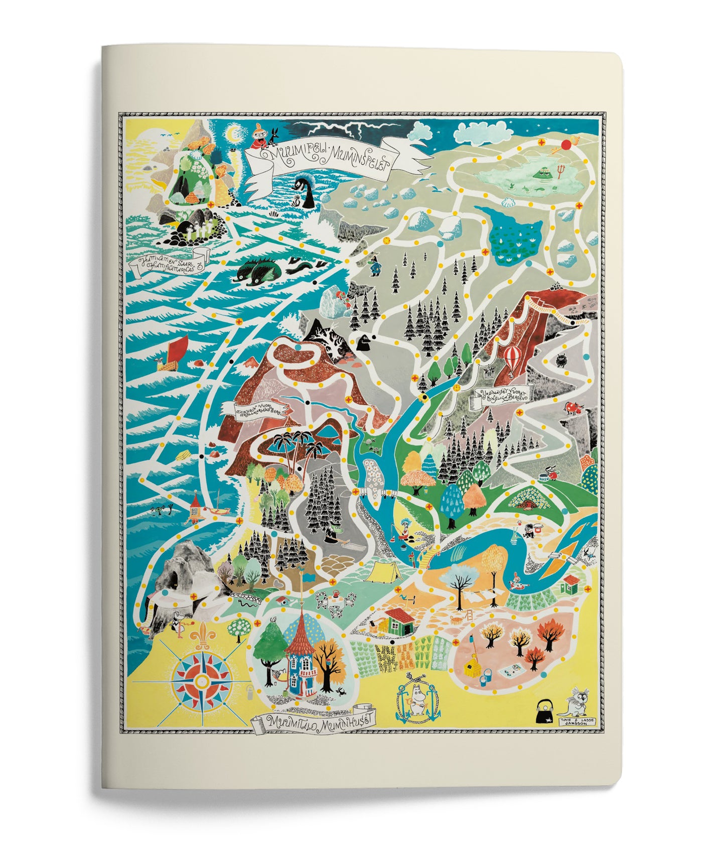 Vihko A4 Muumi - Muumipeli