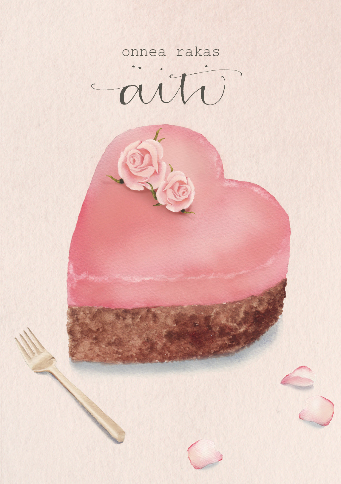 2-part card Henna Adel - Mother's Day piece of cake