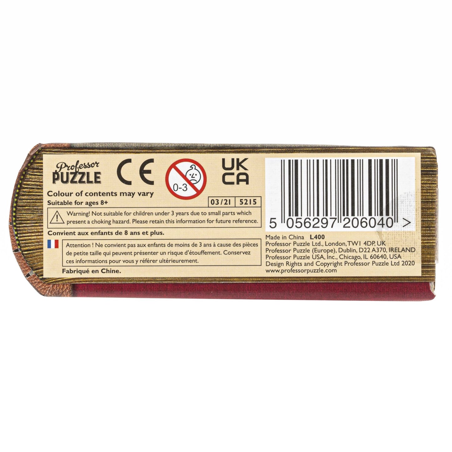 Puzzle 252 pieces Professor Puzzle - A Christmas Carol