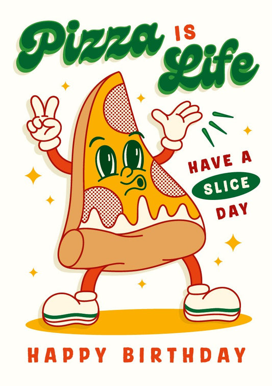 2-piece card The Art File - Pizza