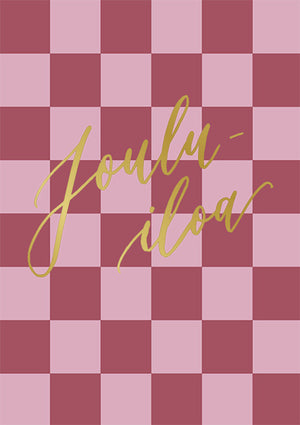2-part Christmas card Calligraphy studio - Merry Christmas!