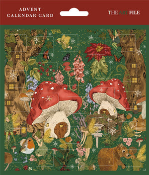 Christmas calendar card The Art File - Magic Forest