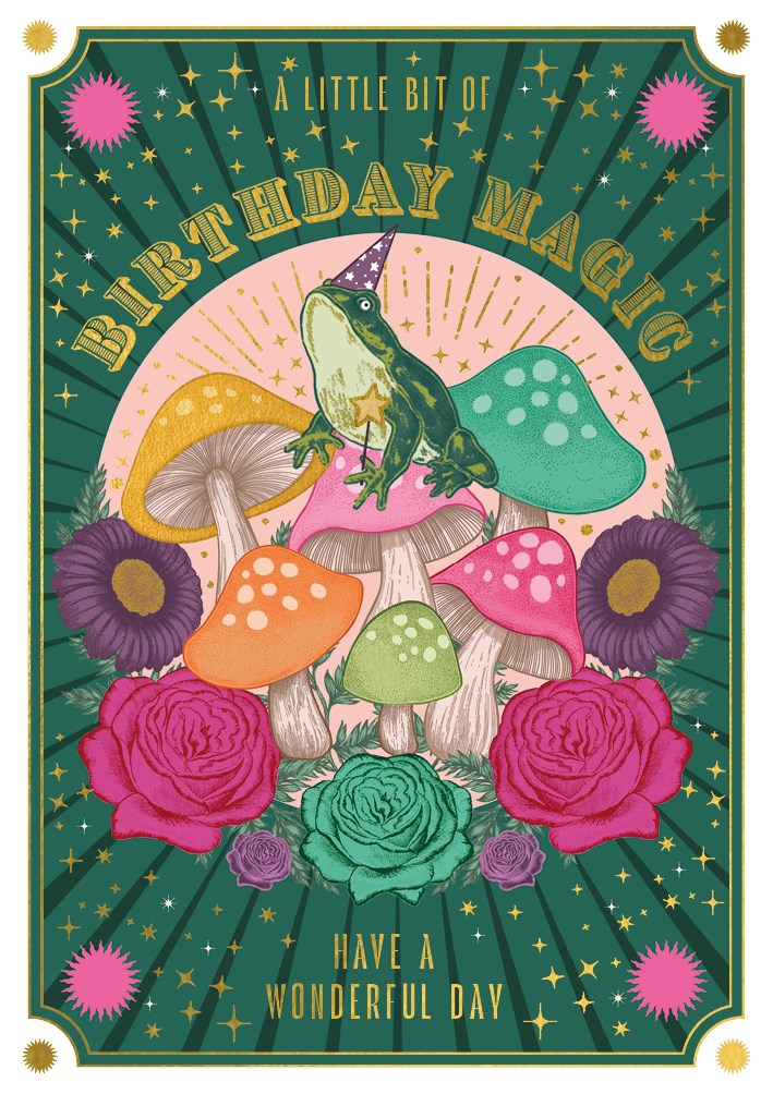 2-osainen kortti Soulmates - Birthday Magic