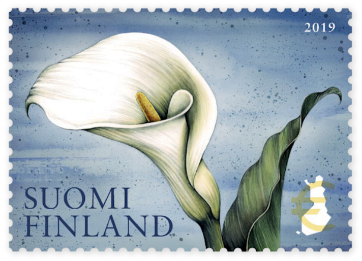 Kotimaan ikimerkki 5 kpl - Kalla, osanotto