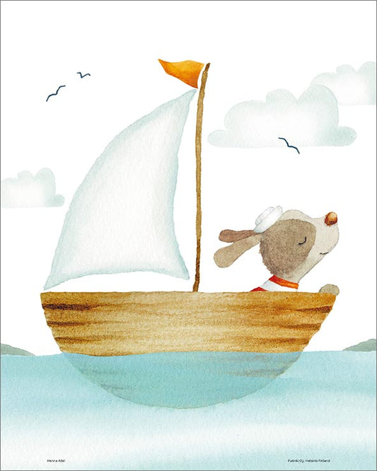 Juliste Henna Adel - Seilorikoira