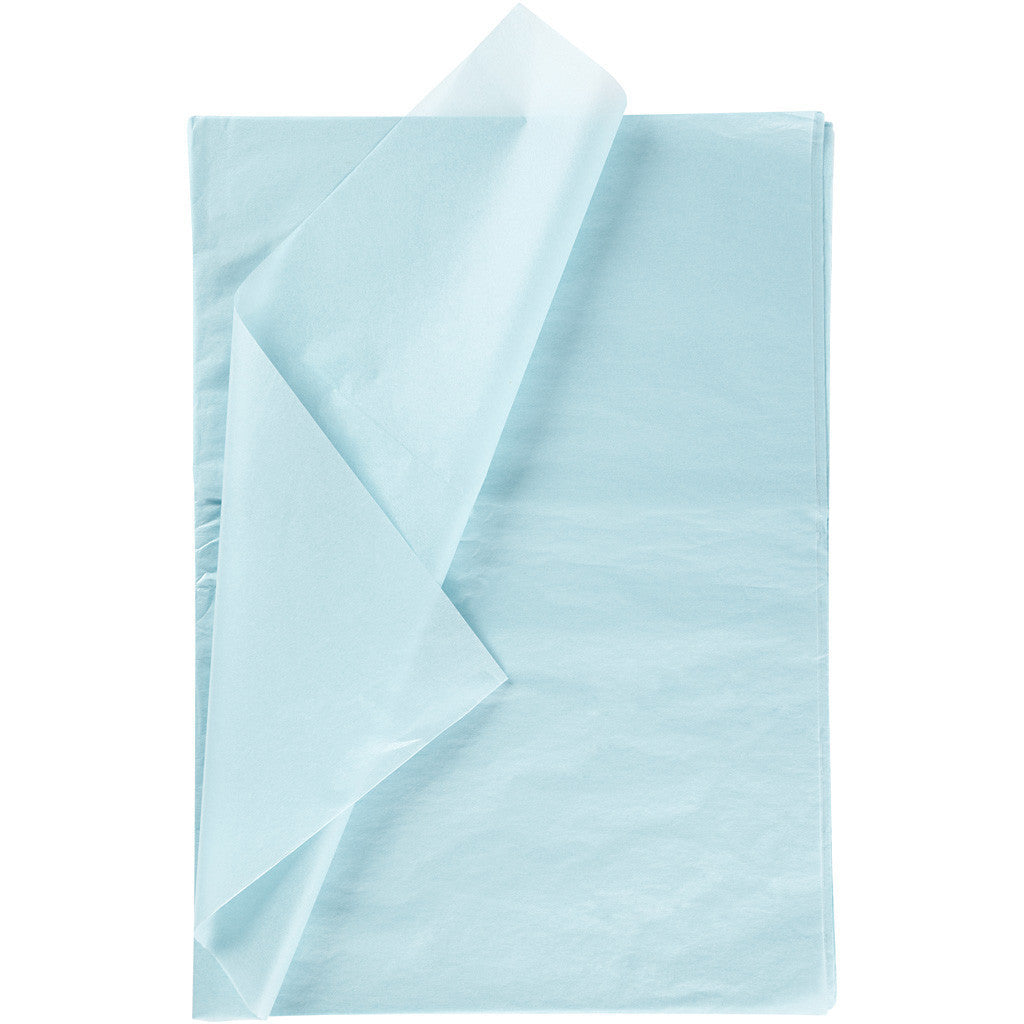 Silkkipaperiarkit - Vaaleansininen