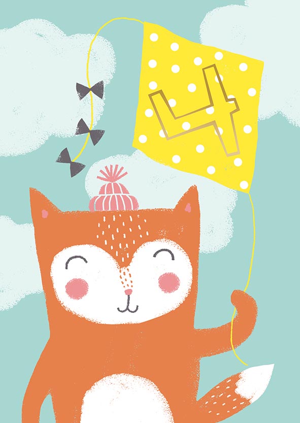 Postcard Mira Mallius-4 years anniversary card