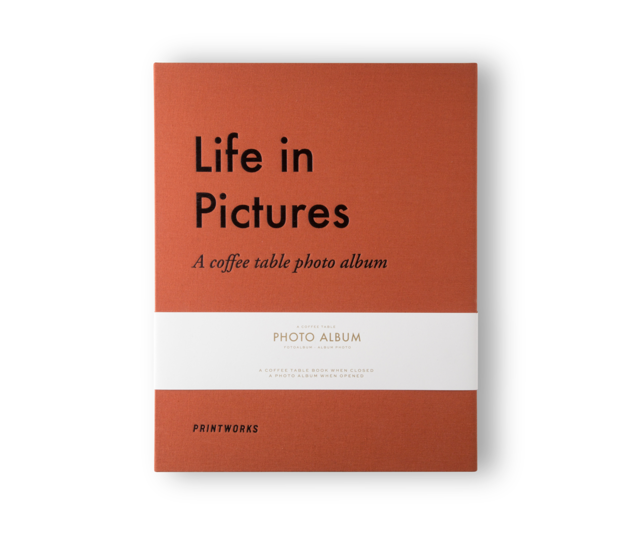 Printworks valokuva-albumi - Life in Pictures L