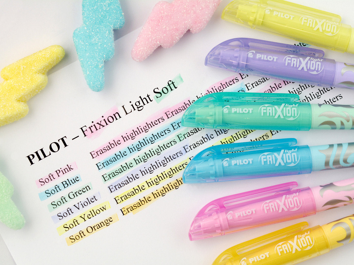 Pilot Frixion Light Soft - vihreä