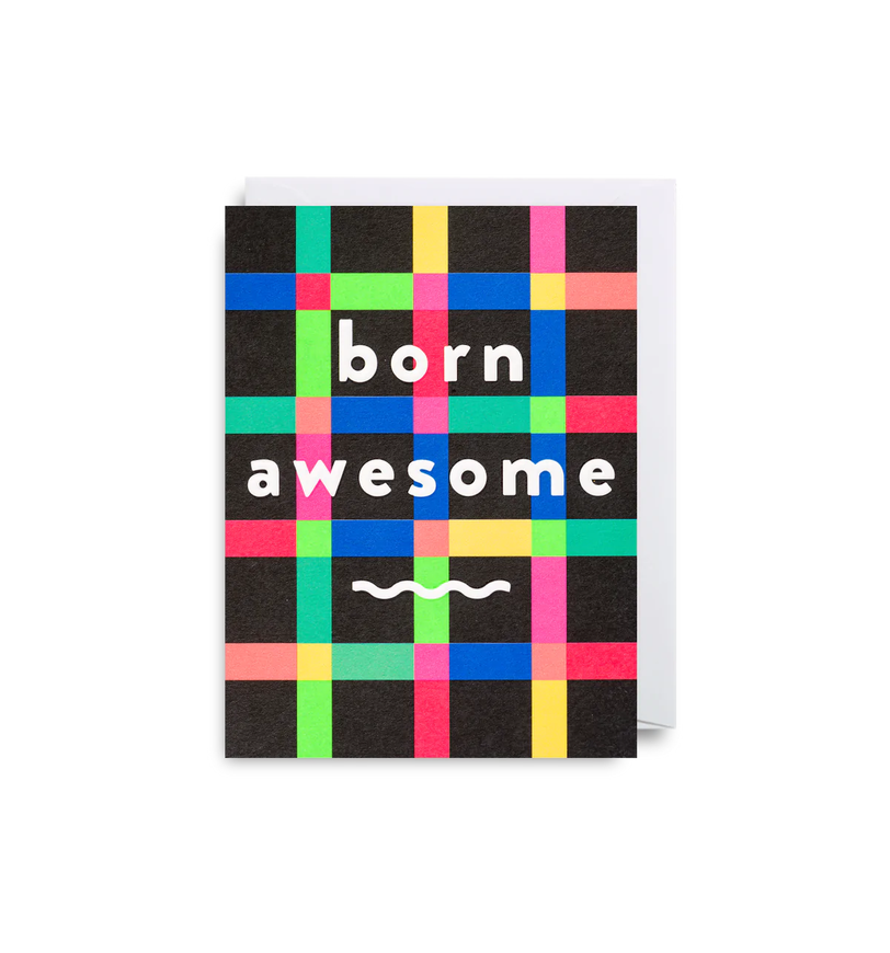 Pikkukortti Lagom - Born awesome