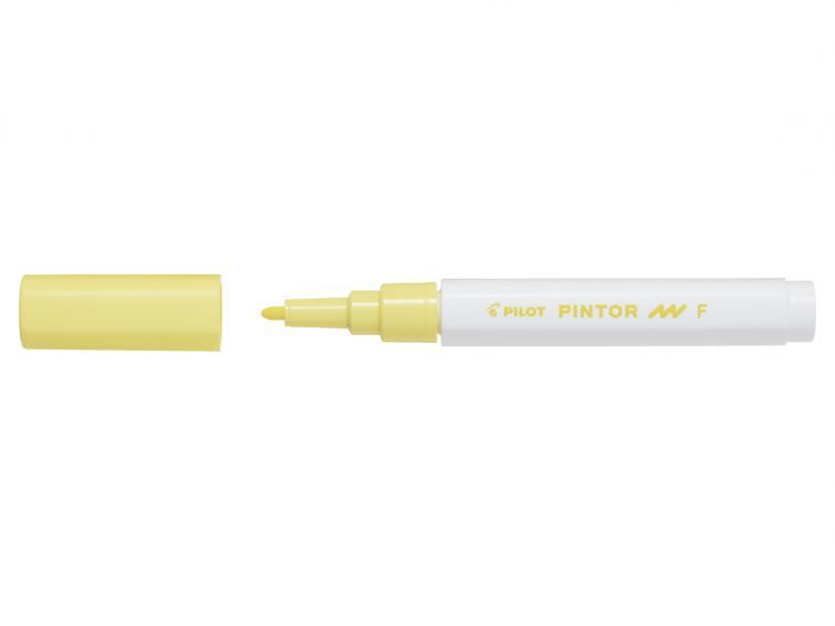 Pilot Pintor Fine Marker - pastellinkeltainen