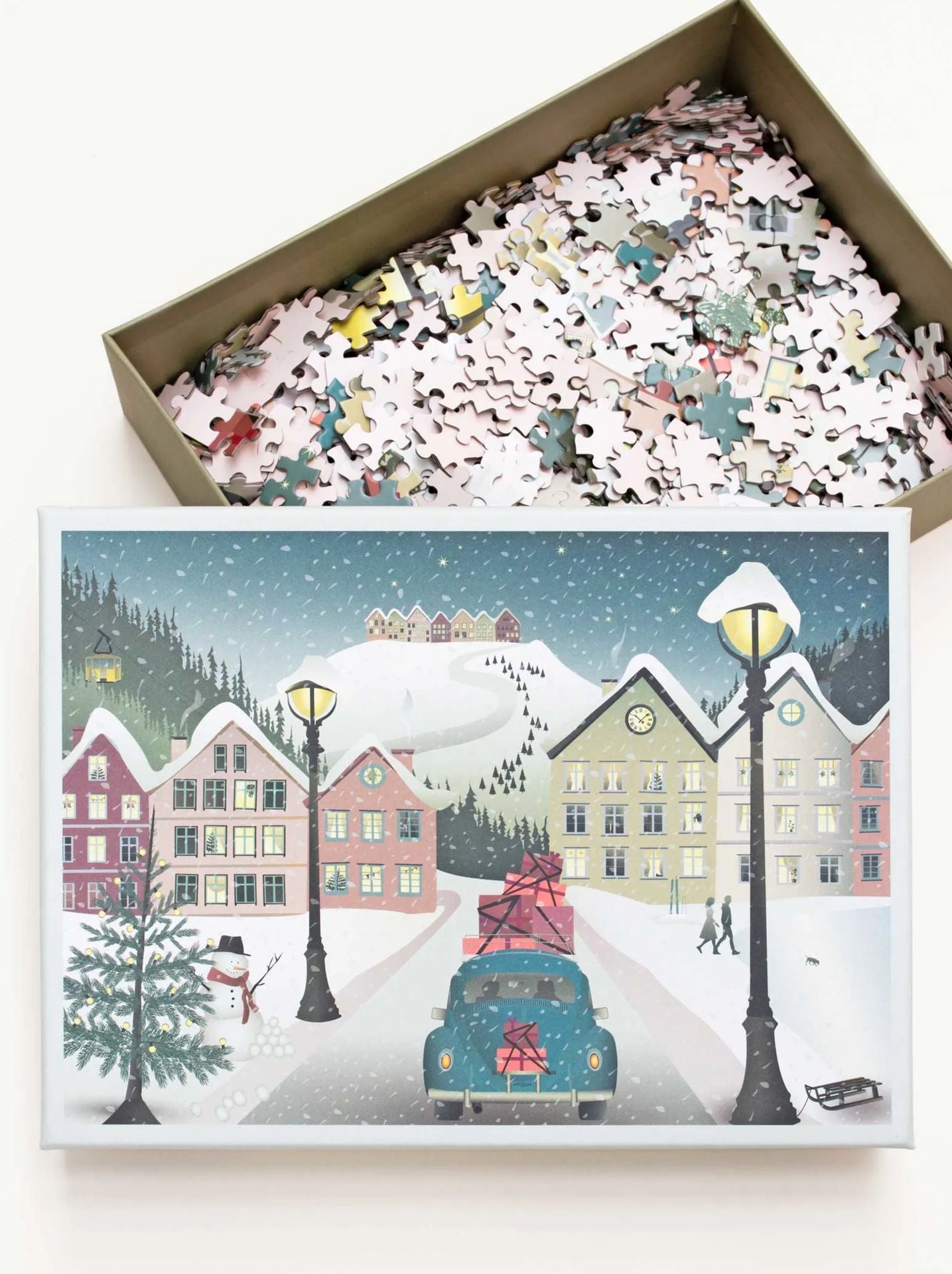 Vissevasse palapeli - Let it snow 1000