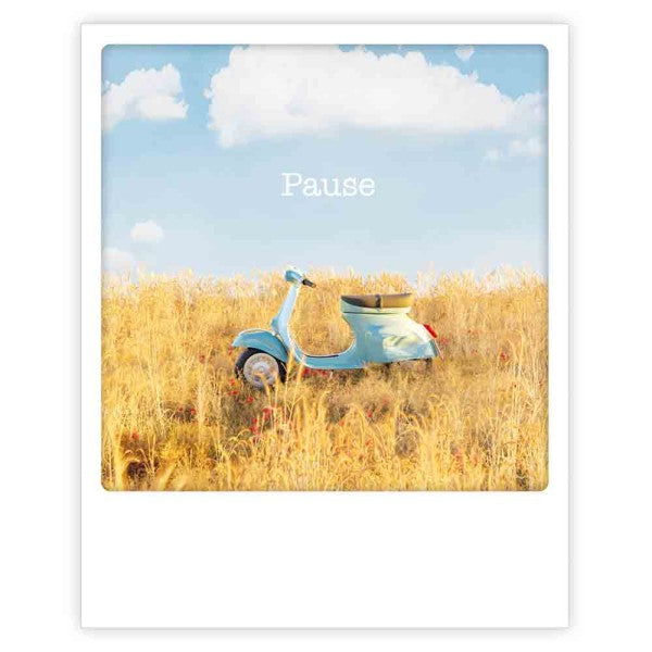 Postikortti Pickmotion - Vespa, Pause