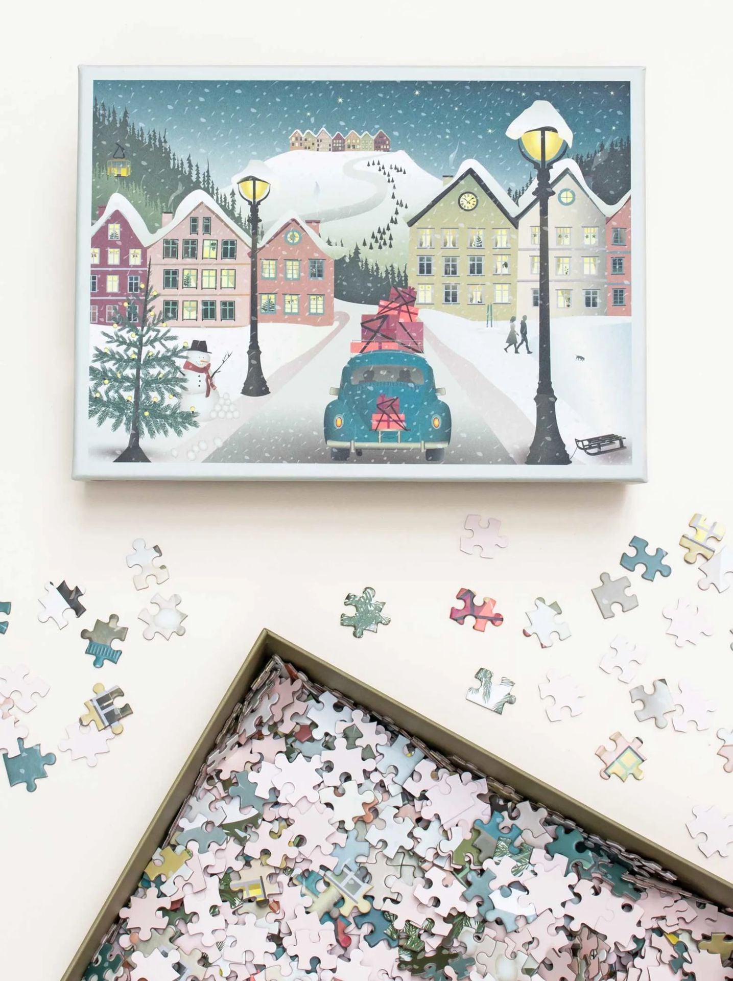 Vissevasse palapeli - Let it snow 1000