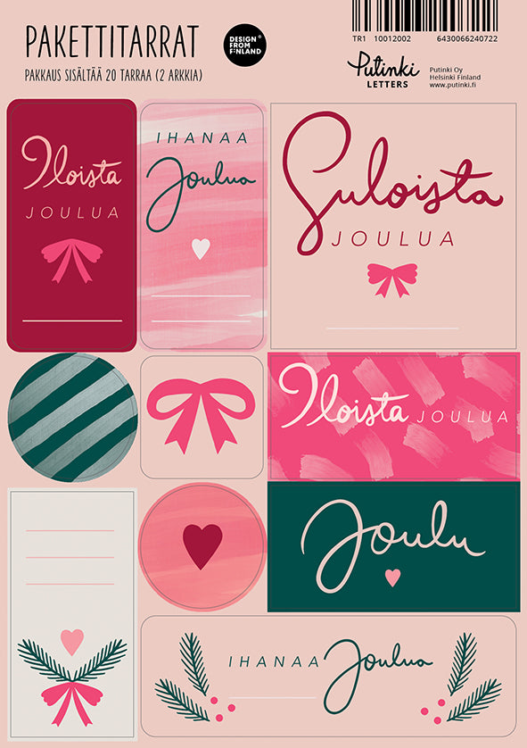 Pakettitarrat Putinki Letters