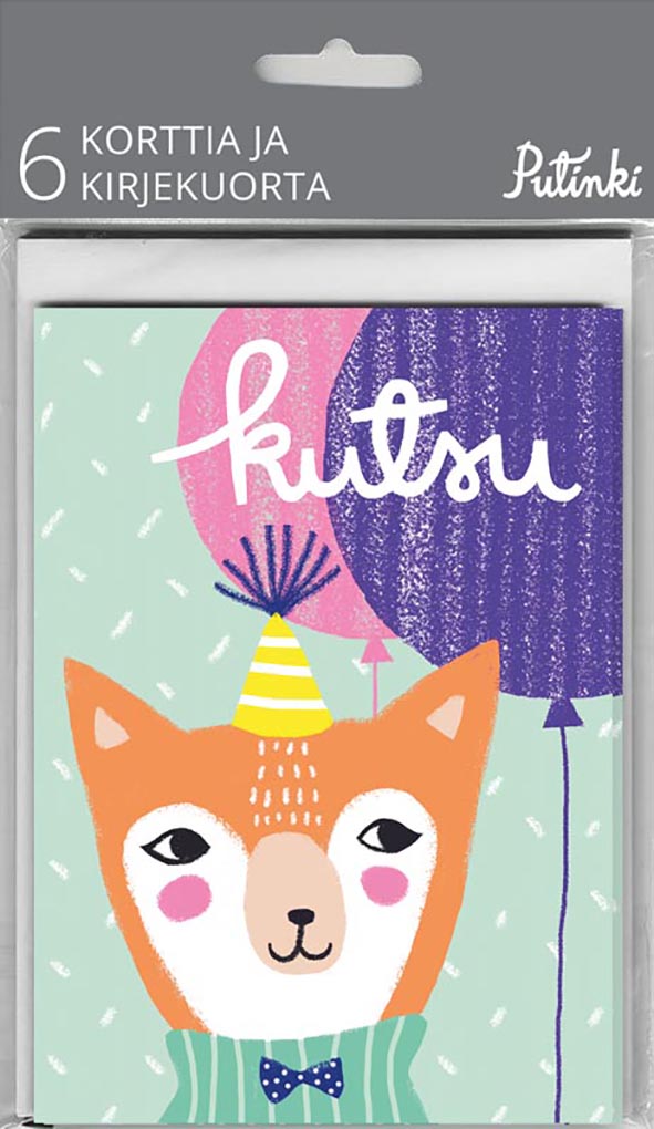 Kutsukorttipakkaus Mira Mallius - Kettu