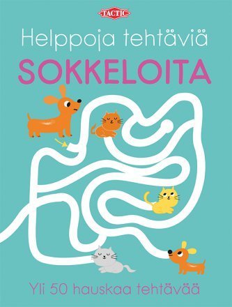 Helppoja tehtäviä, sokkeloita -puuhakirja