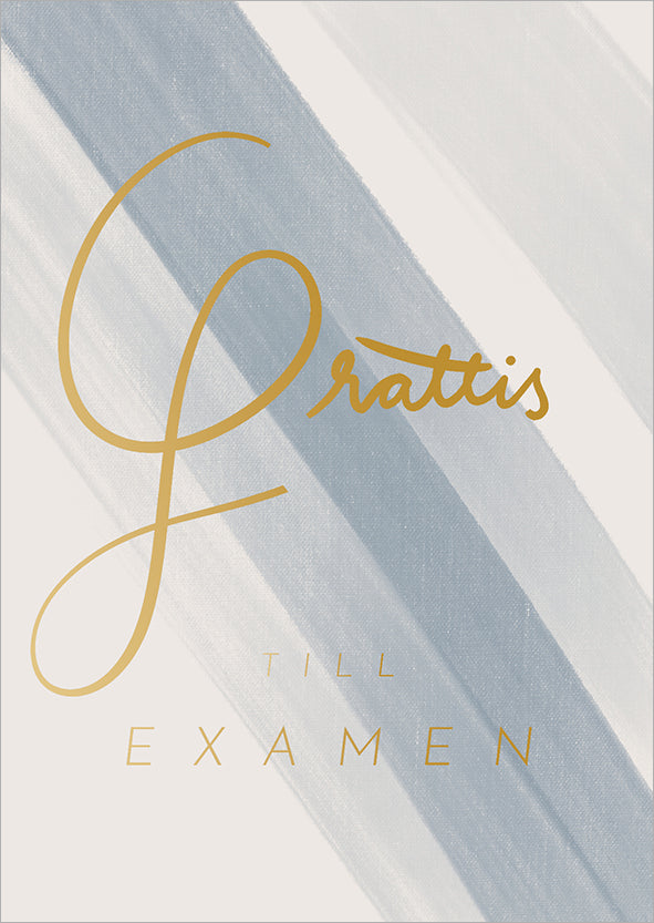 2-part card Putinki Letters - Grattis till examen