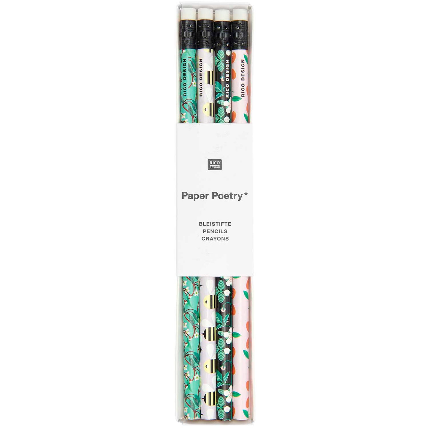 Pencils Paper Poetry - Just Bees, Fruits, Flowers