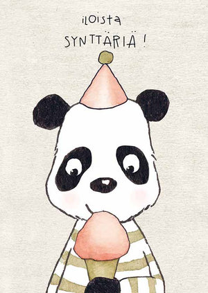 Postcard Henna Adel - Panda