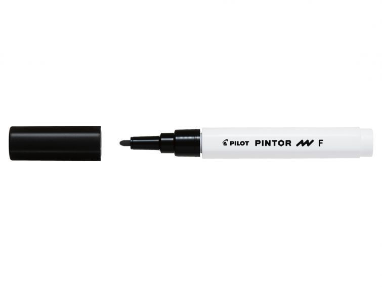 Pilot Pintor Fine Marker - musta