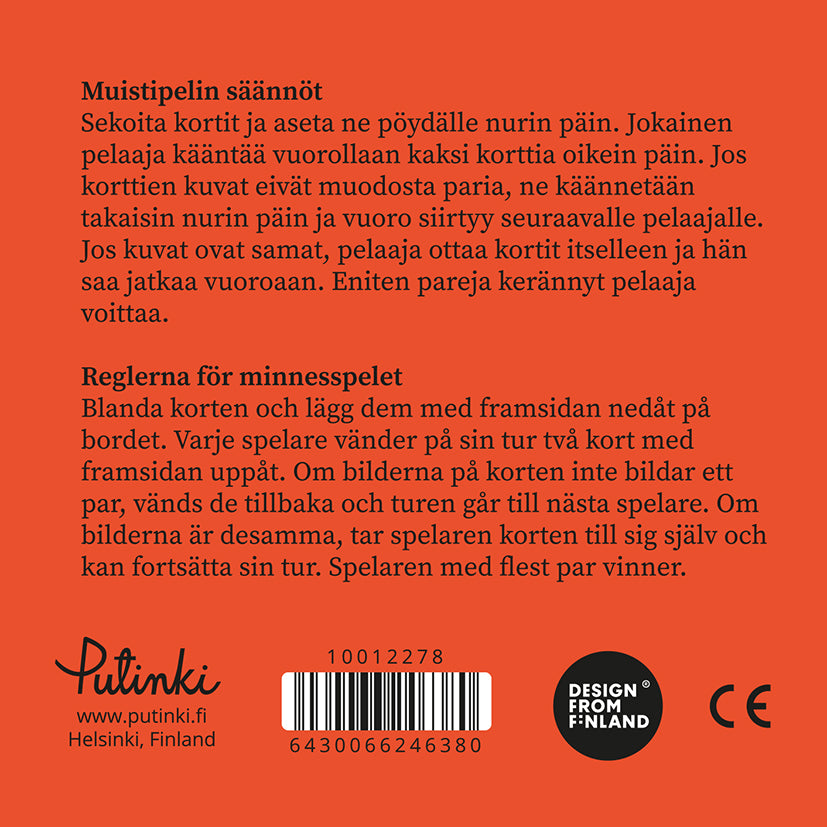 Muistipeli Nina Pirhonen - Veikeät kulkupelit