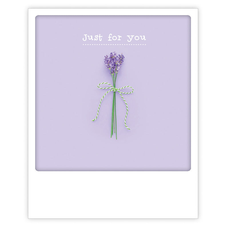 Postcard Pickmotion - Just for you, flower