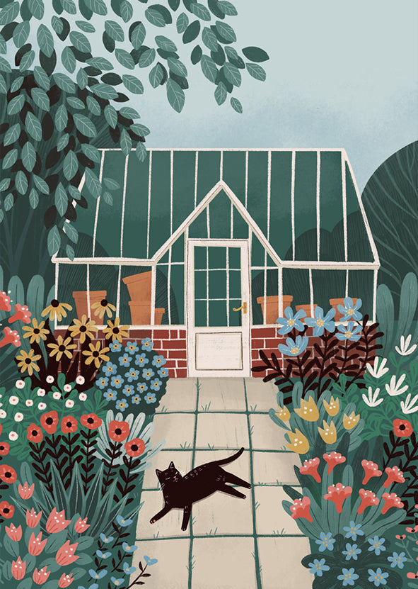2-part card Kaisu Sandberg - Greenhouse